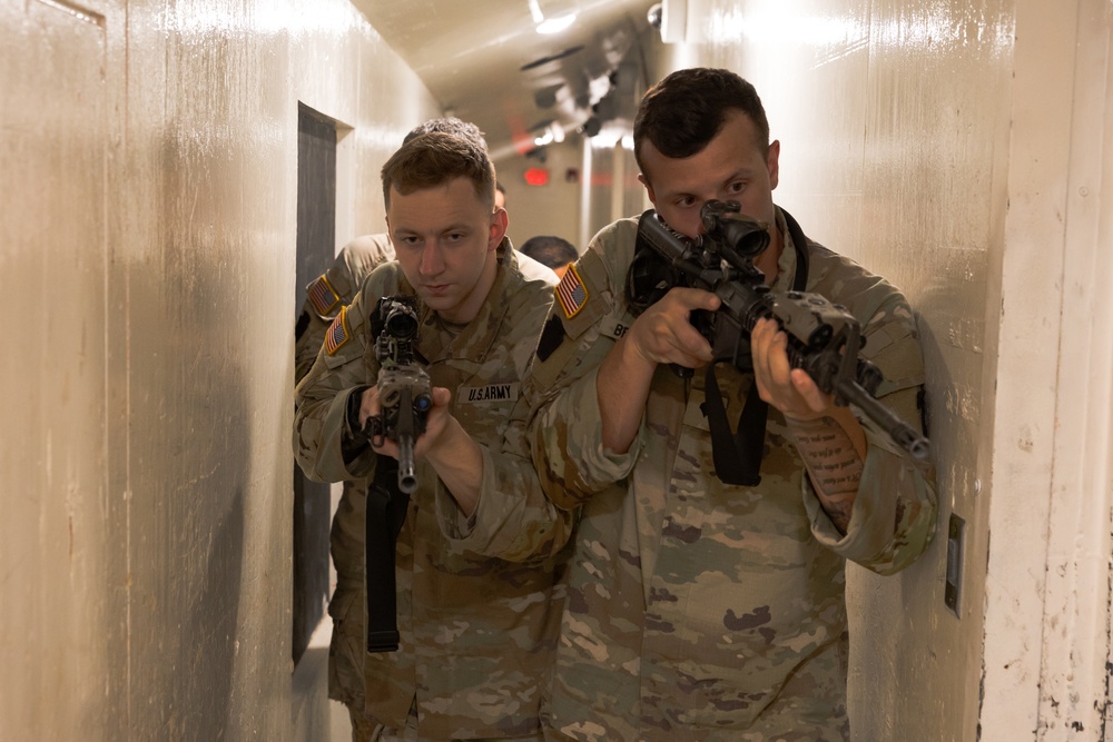 B Co., 1-112 IN BN Conduct CQB Training