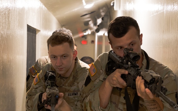 B Co., 1-112 IN BN Conduct CQB Training