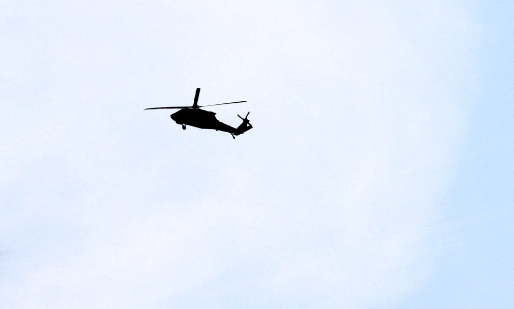 June 2025 Black Hawk training operations at Fort McCoy