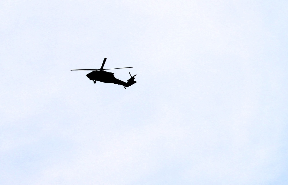 June 2025 Black Hawk training operations at Fort McCoy