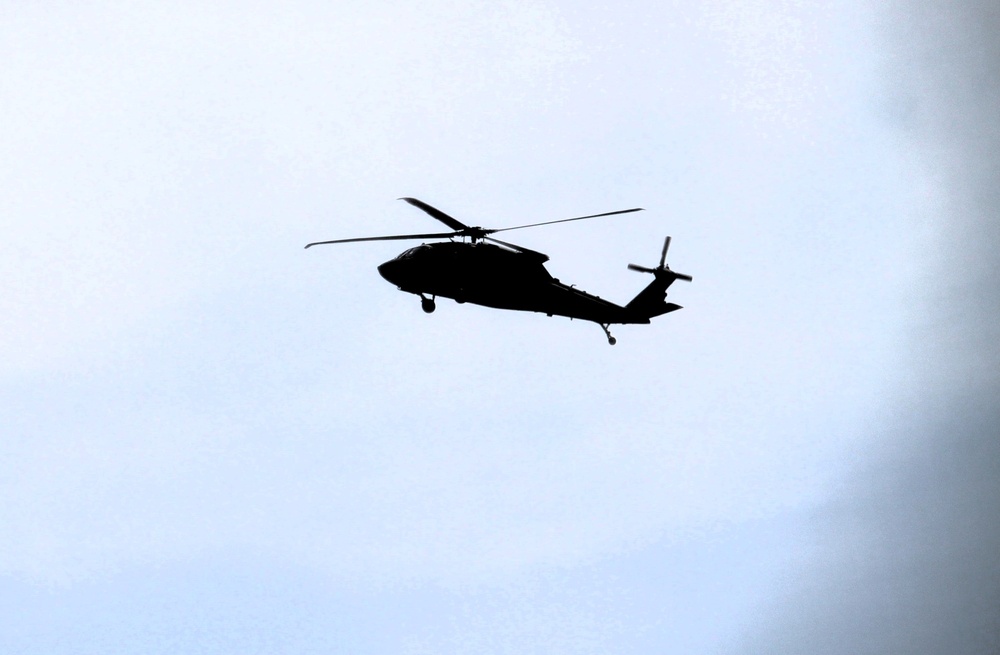 June 2025 Black Hawk training operations at Fort McCoy