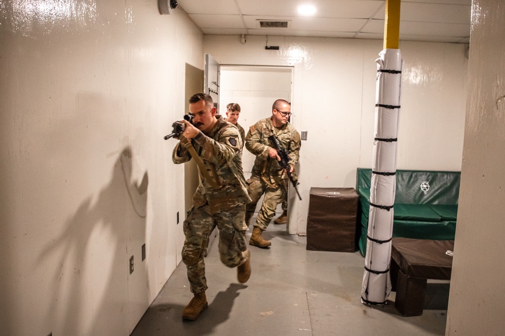 B Co., 1-112 IN BN Conduct CQB Training