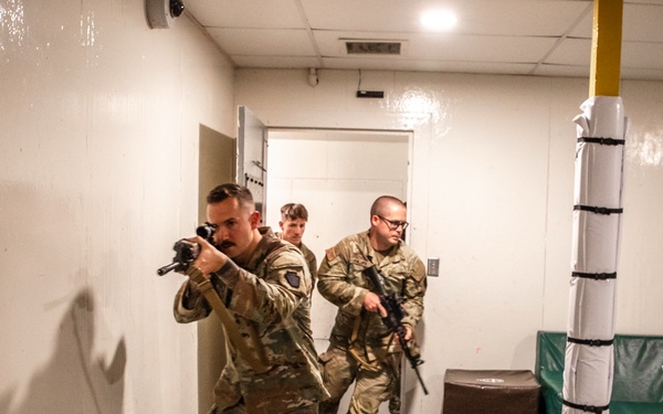 B Co., 1-112 IN BN Conduct CQB Training