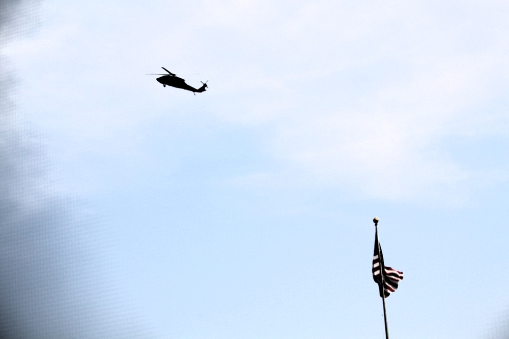 June 2025 Black Hawk training operations at Fort McCoy