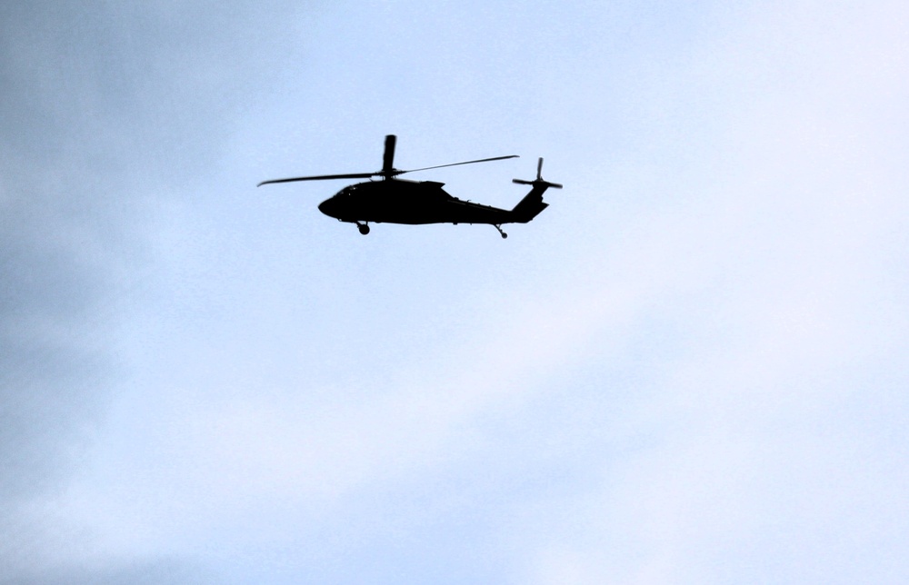 June 2025 Black Hawk training operations at Fort McCoy
