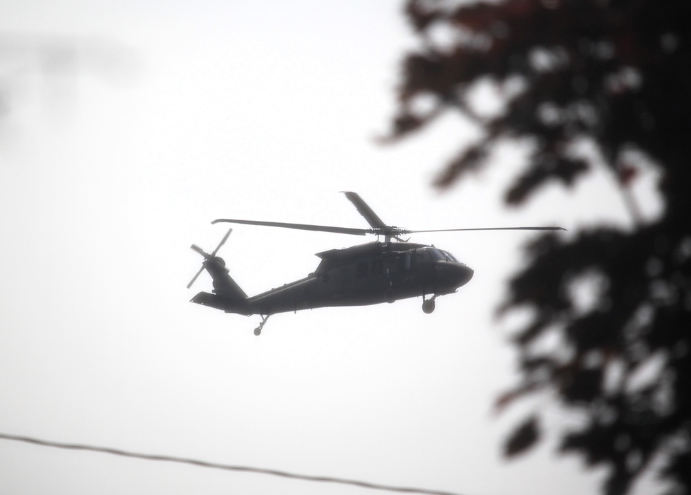 June 2025 Black Hawk training operations at Fort McCoy
