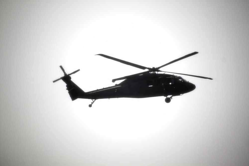 June 2025 Black Hawk training operations at Fort McCoy