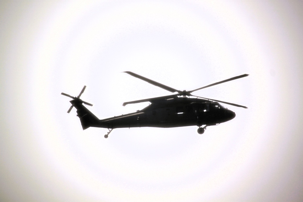 June 2025 Black Hawk training operations at Fort McCoy