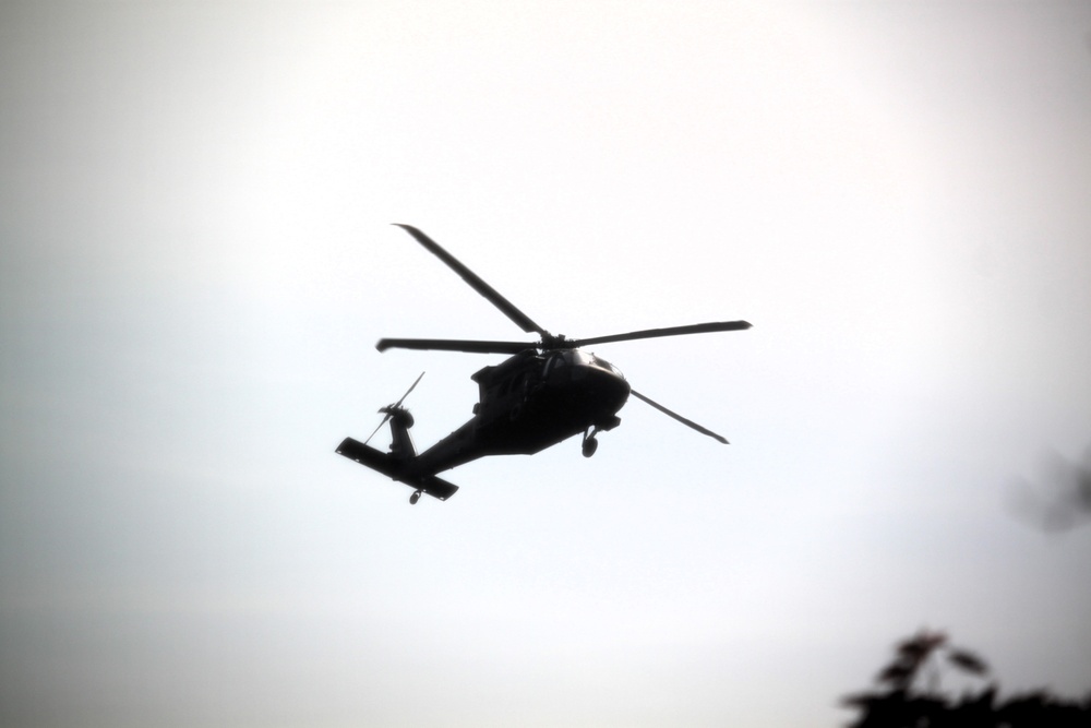 June 2025 Black Hawk training operations at Fort McCoy