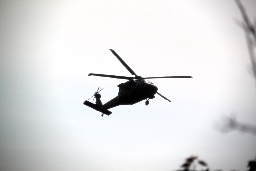 June 2025 Black Hawk training operations at Fort McCoy