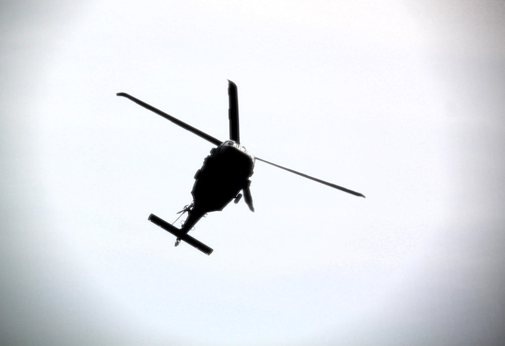 June 2025 Black Hawk training operations at Fort McCoy