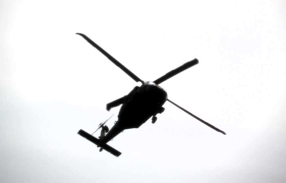 June 2025 Black Hawk training operations at Fort McCoy