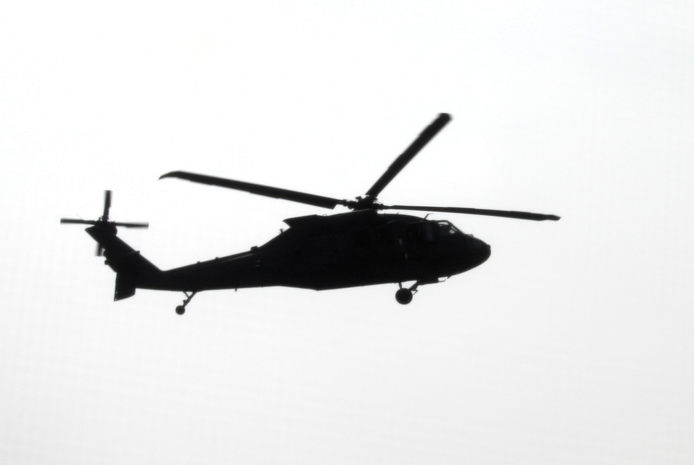 June 2025 Black Hawk training operations at Fort McCoy