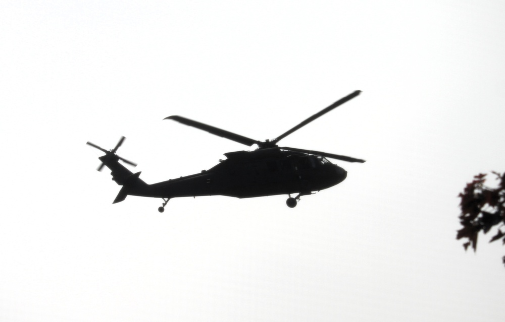 June 2025 Black Hawk training operations at Fort McCoy