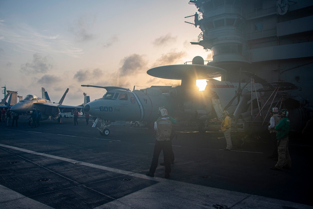 Nimitz Conducts Flight Operations