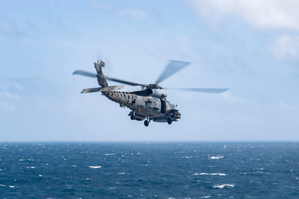 Nimitz Conducts Flight Operations