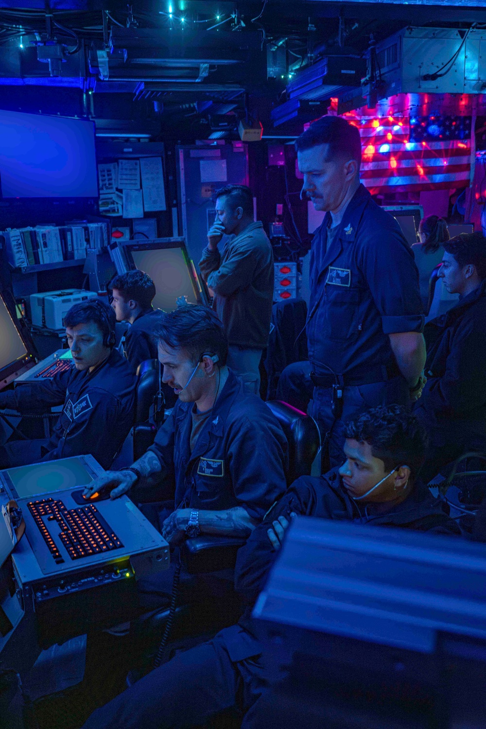 Nimitz Carrier Air Traffic Control Center