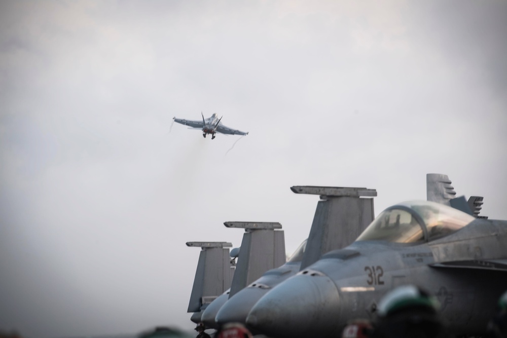 Nimitz Conducts Flight Operations