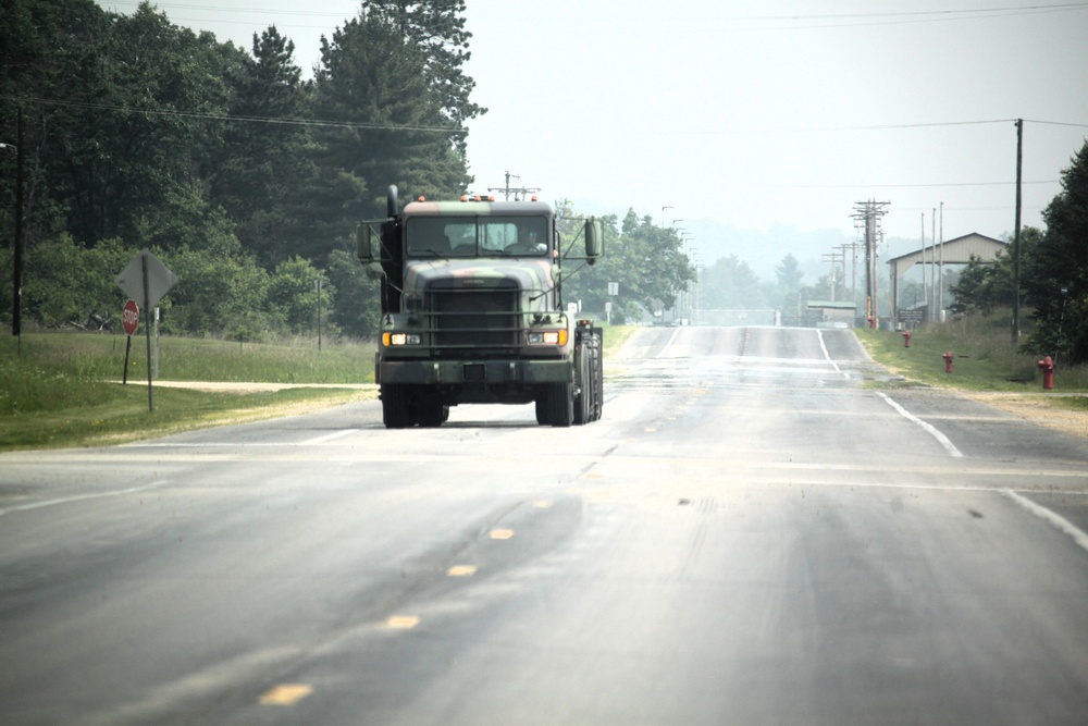 June 2025 training operations at Fort McCoy