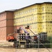 June 2025 barracks construction operations for East Barracks Project at Fort McCoy