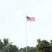 American Flag and Fort McCoy