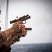 Nimitz Conducts Small Arms Gun Shoot