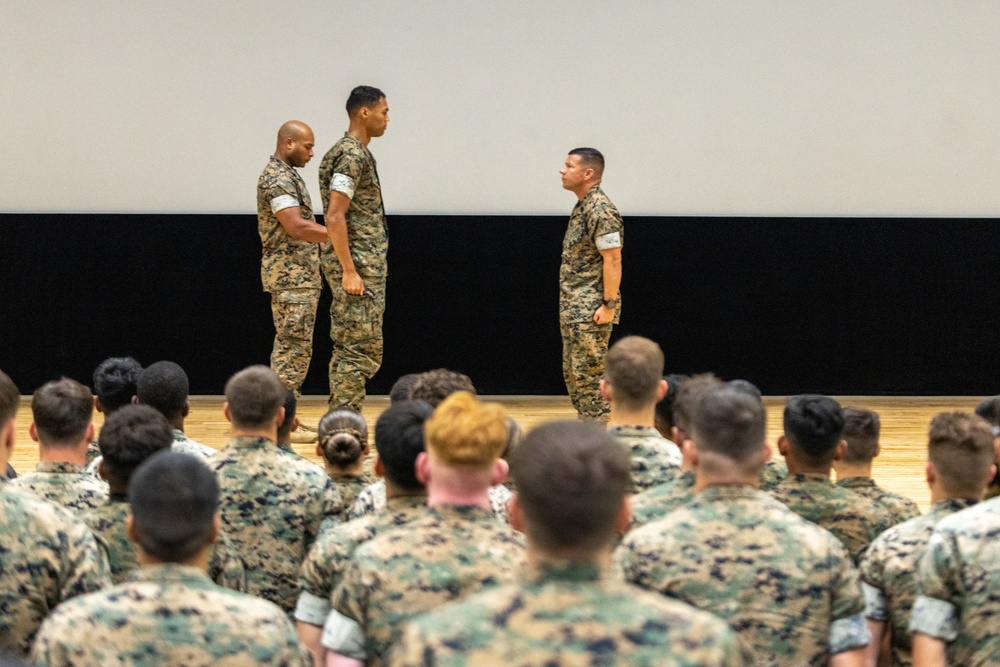 Sgt. Major Rivera Reenlistment Ceremony