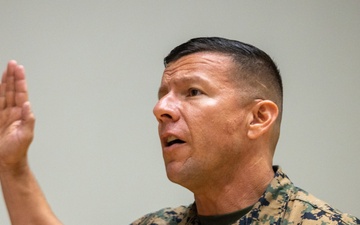 Sgt. Major Rivera Reenlistment Ceremony