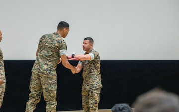 Sgt. Major Rivera Reenlistment Ceremony