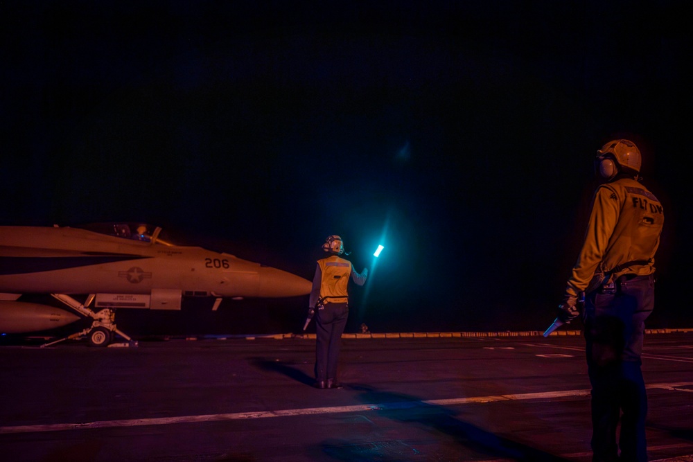 Nimitz Conducts Flight Operations