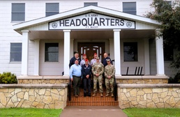 American Legion national commander, representatives visit Fort McCoy, meet leadership