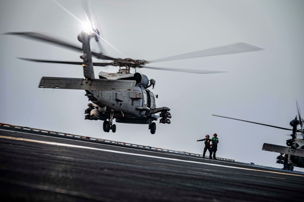 Nimitz Conducts Flight Operations