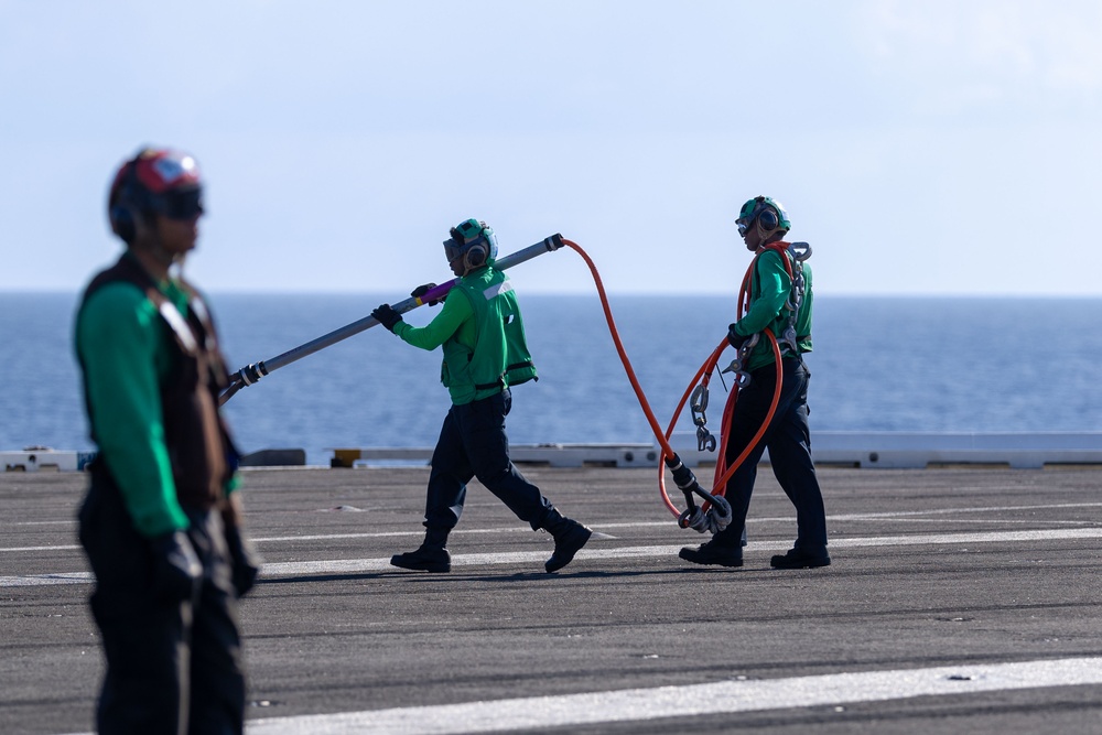 Daily Operations Aboard USS George H.W. Bush (CVN 77)