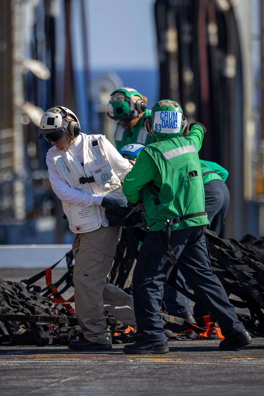 Daily Operations Aboard USS George H.W. Bush (CVN 77)