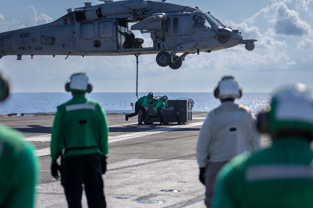 Daily Operations Aboard USS George H.W. Bush (CVN 77)