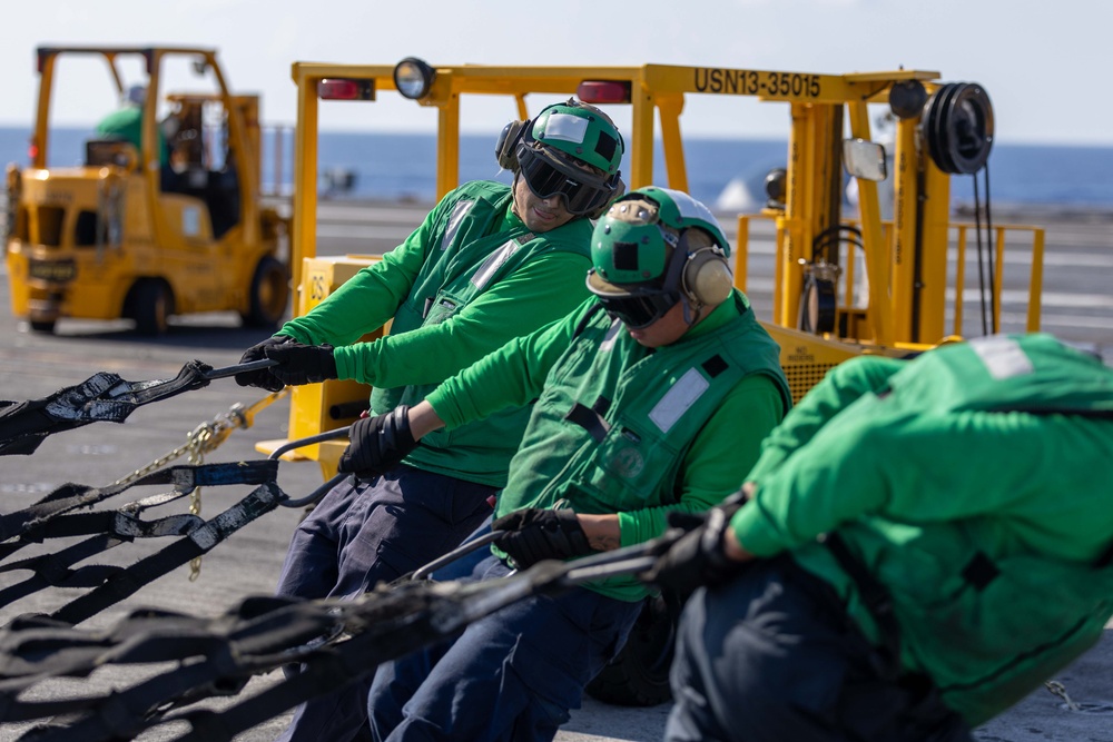 Daily Operations Aboard USS George H.W. Bush (CVN 77)