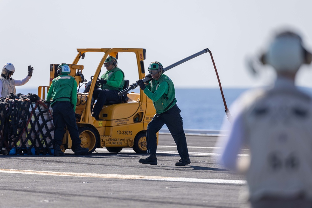 Daily Operations Aboard USS George H.W. Bush (CVN 77)