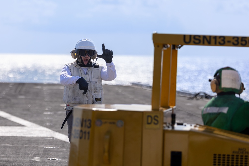 Daily Operations Aboard USS George H.W. Bush (CVN 77)
