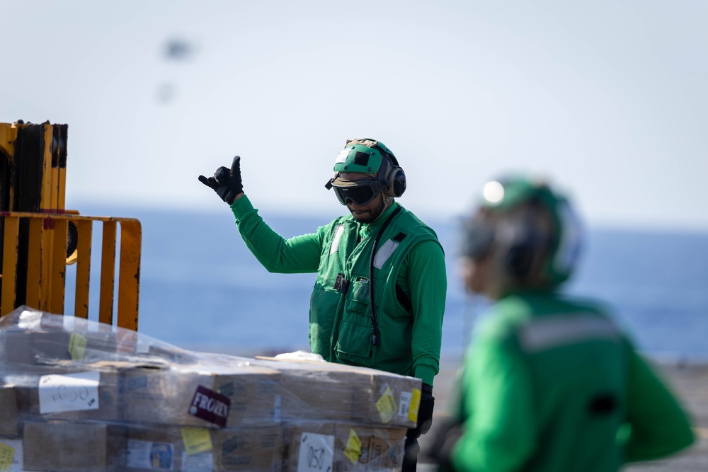 Daily Operations Aboard USS George H.W. Bush (CVN 77)