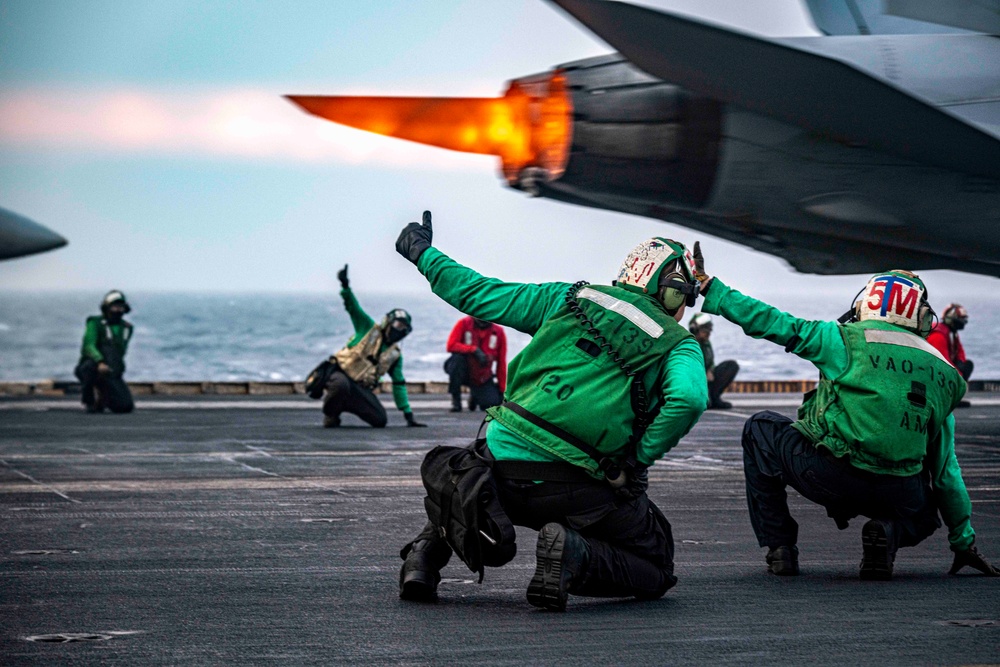 Nimitz Conducts Flight Operations