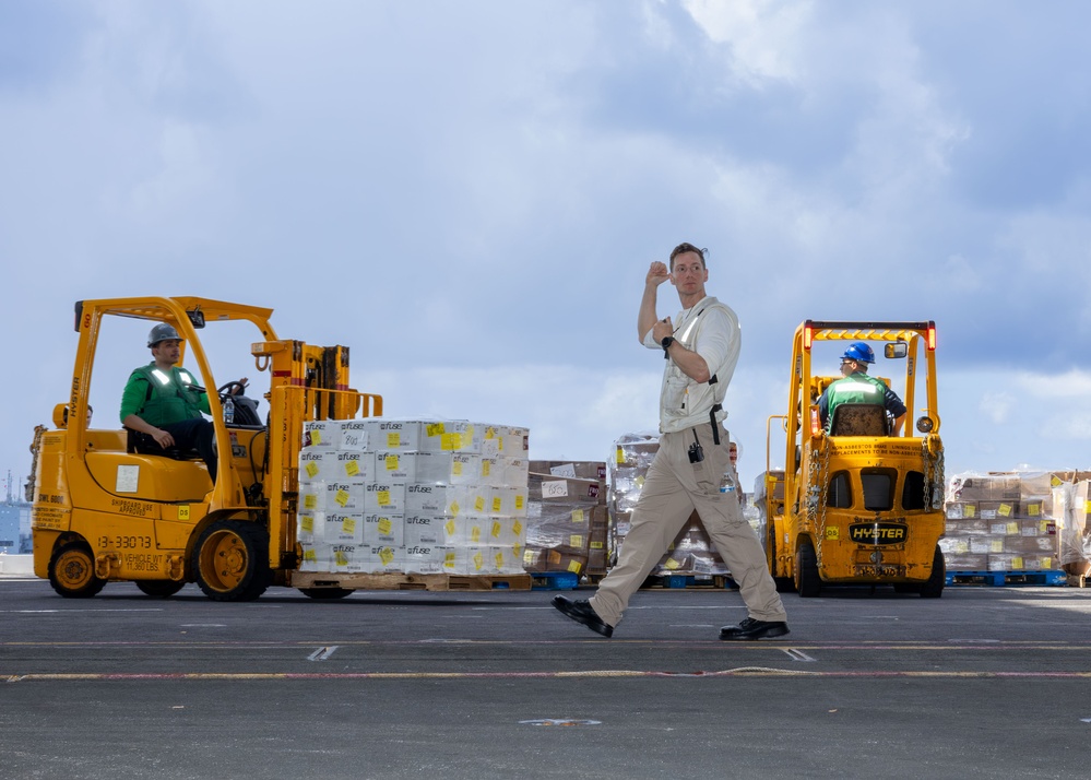 Daily Operations Aboard USS George H.W. Bush (CVN 77)