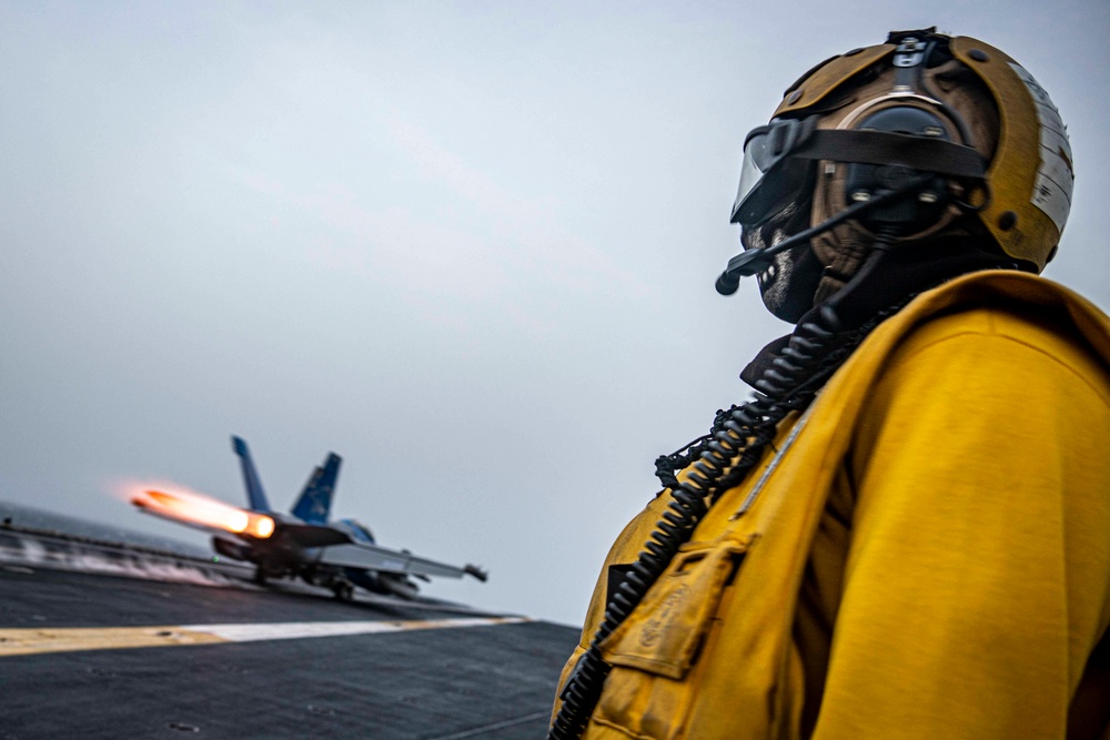 Nimitz Conducts Flight Operations