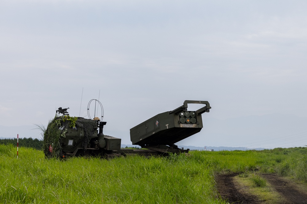3/12 Executes a HIMARS Dry-Fire Training at Camp Fuji