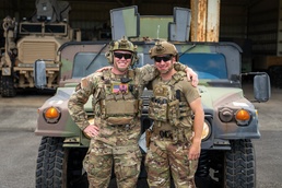 Service beyond the mission: Airmen aid local in roadside emergency