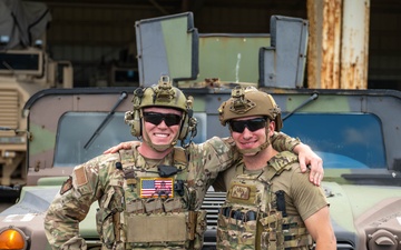Service beyond the mission: Airmen aid local in roadside emergency