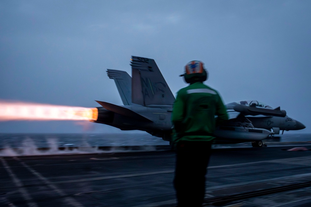 Nimitz Conducts Flight Operations