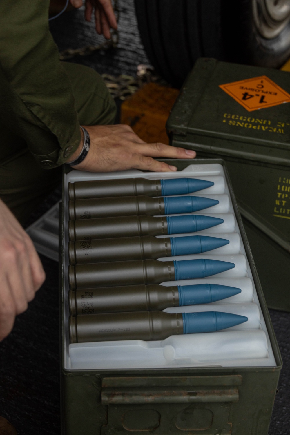 31st MEU | VMFA 242 arms F-35Bs with multi-strike capabilities