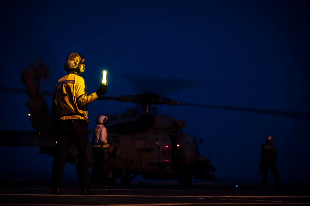 Nimitz Conducts Flight Operations