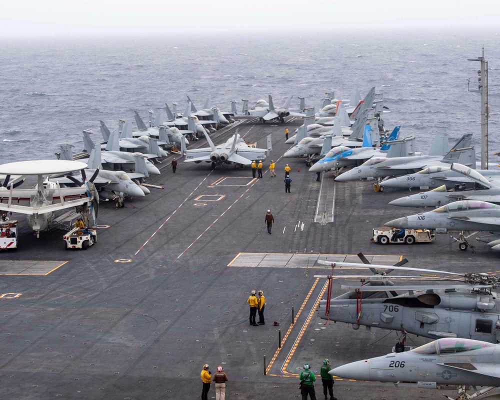 Nimitz Conducts Daily Operations