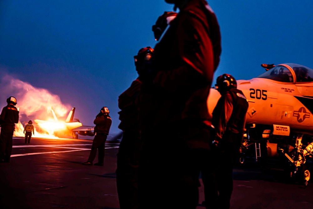 Nimitz Conducts Flight Operations